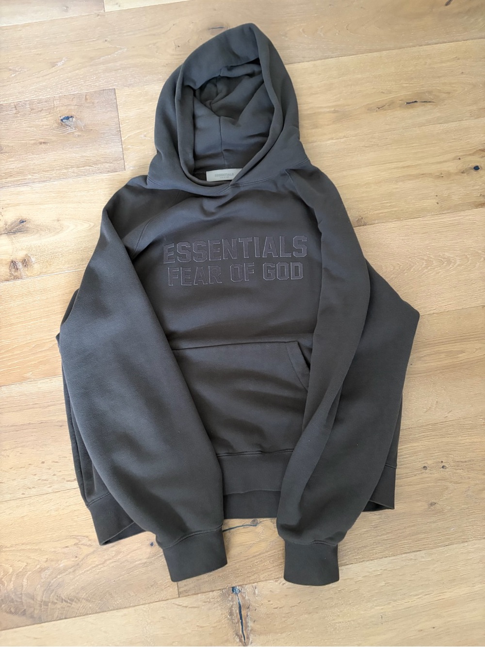 Essentials Fear of God Hoodie - Brown